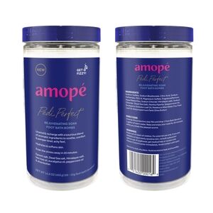 NWT 》2×《 AMOPÉ PEDI PERFECT REJUVENATING SOAK FOOT BATH BOMBS!